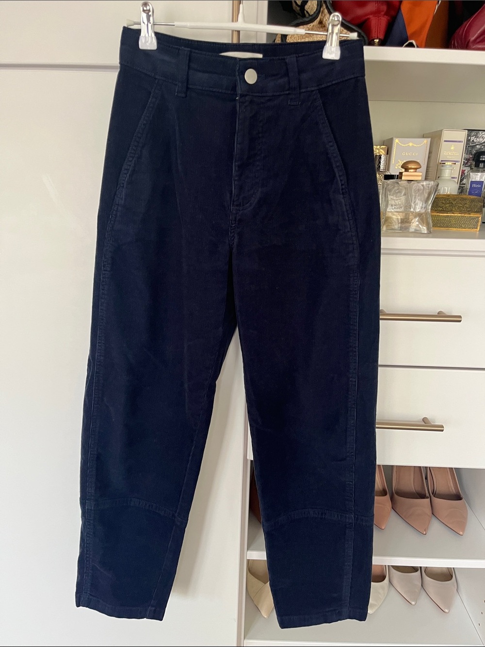 Everlane Corduroy Pants in Navy